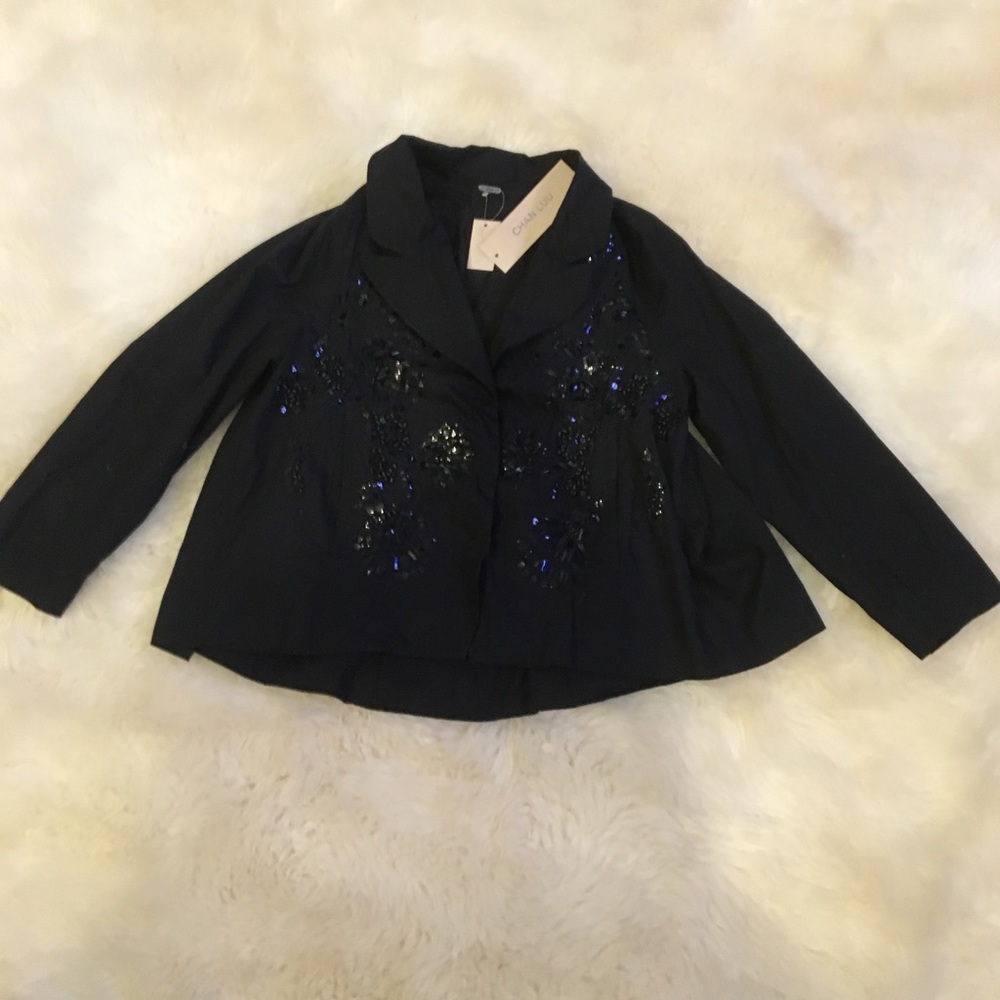 Chan Luu 🍁sale🍁 Cropped Jacket Beaded NWT!
